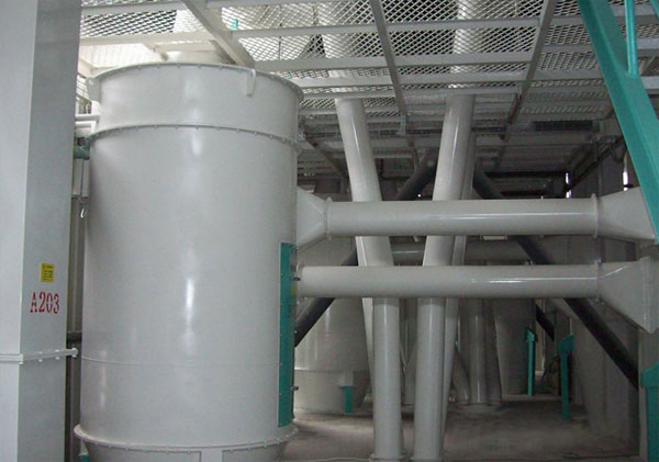 天津王經理定購的面粉廠旋風除塵器、布袋除塵器已發貨